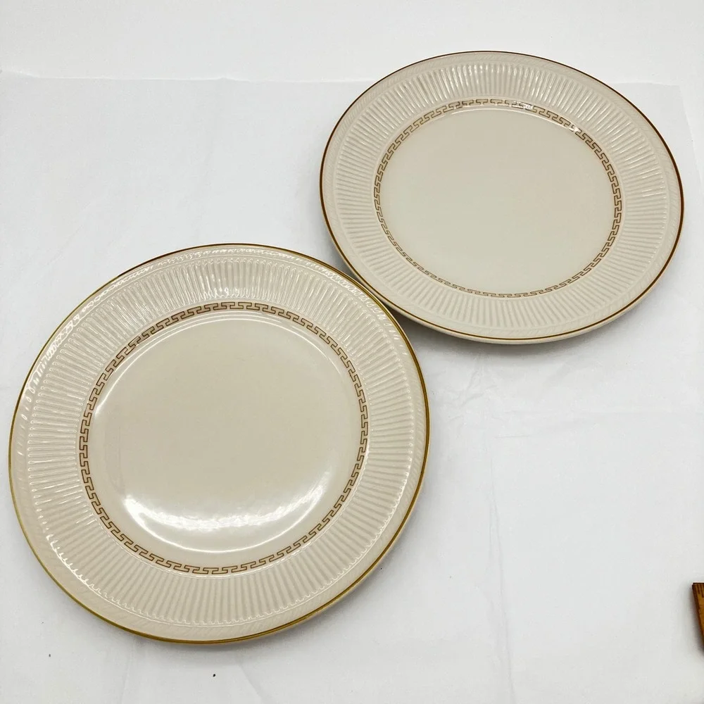 Shenango China Luncheon Plates Buckingham 9 1/8